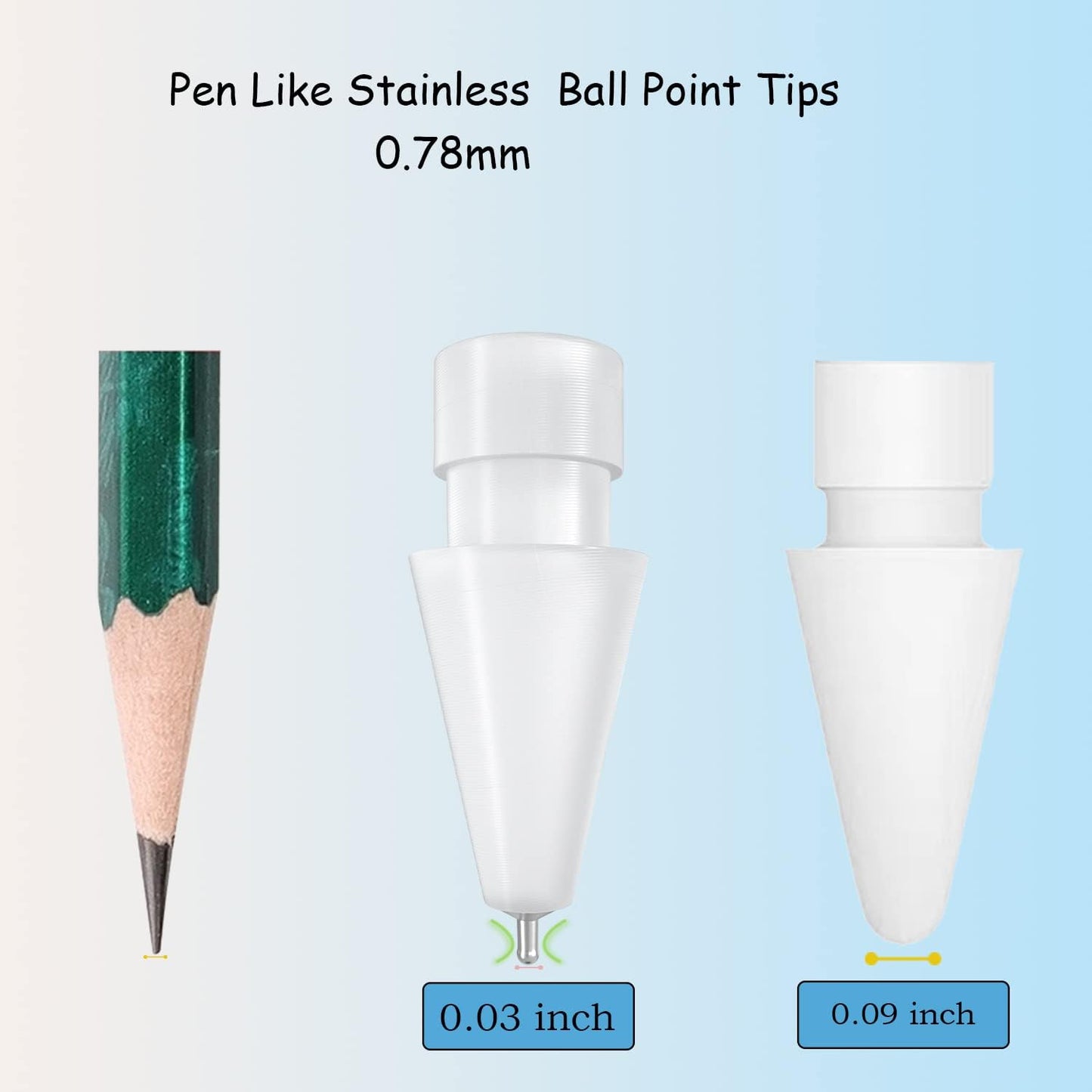 ARTxTIP Fine Point Stainless Pen Tips